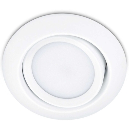 Σποτ Χωνευτό Rila 650310131 Φ8x3cm Led 450Lm 5W 3000K White Trio Lighting Στρόγγυλο
