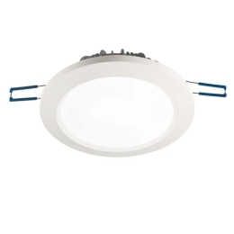 Panel Led Χωνευτό Peggy 6805-02-154 12W 3000K 1650lm IP44 14,2x4,8cm White Fabas Luce Στρόγγυλο