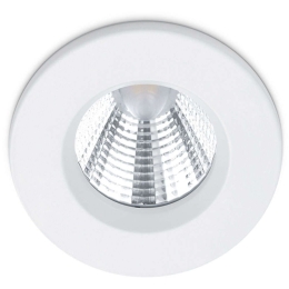 Σποτ Χωνευτό Zenia 680710131 Φ8x5cm Dim Led 345Lm 5,5W 3000K White Trio Lighting Στρόγγυλο