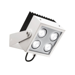 Προβολέας Led Grant 6835-14-024 Asymmetric 48W 4000K 6100lm 12,8x12,8cm White Fabas Luce