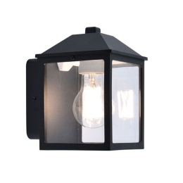 Φωτιστικό Τοίχου Spire 5290603012 E27 12,3x14,3x17,5cm Matt Black Lutec