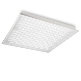 Panel Led Χωνευτό Manet 6981-04-015 4000K 5500lm Prismatic CRI90 On/Off 60x60cm White Fabas Luce Τετράγωνο