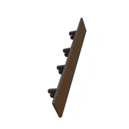 Τάπα Πλαστική Για Deck Δαπέδου 80110 2,5/14,6cm Dark Brown NewPlan
