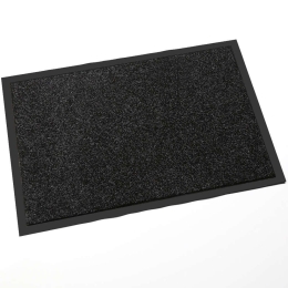 Πατάκι Εισόδου Continental 44 6mm 60x80cm Black 60 X 80