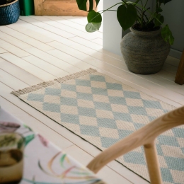 Χαλάκι Κουζίνας Onora 522/49 70x140cm Jade Green Gofis Home 70X140cm Βαμβάκι