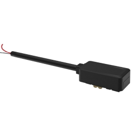 Σύνδεσμος Μαγνητικής Ράγας VK/04487/B/MOD 40V IP20 5x2.5cm (+50cm Καλώδιο) Black VKLed