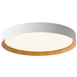 Φωτιστικό Οροφής - Πλαφονιέρα VK/04566/CE/WD/W/60 Φ60x6cm Led 3615lm 48W 3000K Natural VKLed