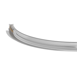 Μαγνητική Ράγα Λεπτή Eiva VK/04598/TR/R/40/W Led 48V Dali Καμπυλωτή Χωνευτή Trimless R40cm White VKLed