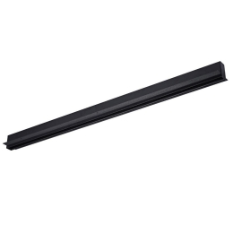 Μαγνητική Ράγα Kona VK/04360TR/TL/1/B 48V Χωνευτή Trimless 1m Black VKLed