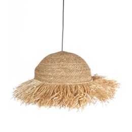 Φωτιστικο Οροφής Ψάθινο Boho 724-124-003 40x21cm 1xE27 60W Natural