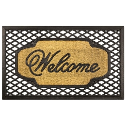 Πατάκι Εισόδου Eden 004 45X75cm Beige-Black Sdim 45X75