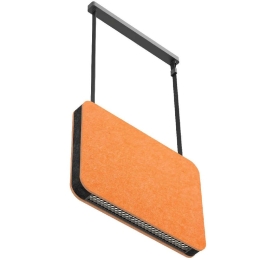 Φωτιστικό Οροφής Mute VK/04561/45/OR/C/DA 61x6,4x36cm Led 3200lm 22W 4000K Orange VKLed