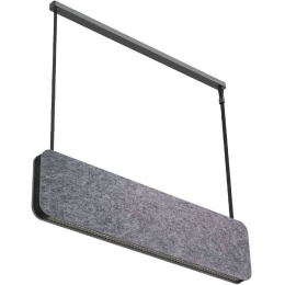 Φωτιστικό Οροφής - Ράγα Mute VK/04562/120/G/W/DA 120x6,4x30cm Led 6300lm 45W 3000K Grey VKLed