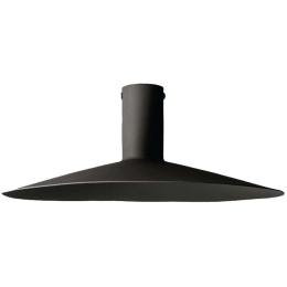 Φωτιστικό Οροφής - Πλαφονιέρα VK/03316/CE/B Φ35x13cm Gu10 12W Black VKLed