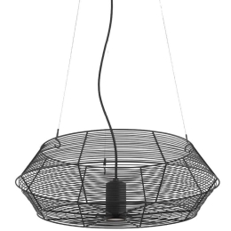 Φωτιστικό Οροφής VK/01118/PE/B/60 Φ60x174cm 1xGu10 12W Black VKLed