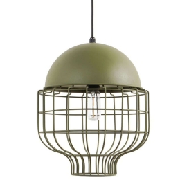 Φωτιστικό Οροφής VK/01124/PE/GR Φ35x175cm 1xE27 20W Green VKLed