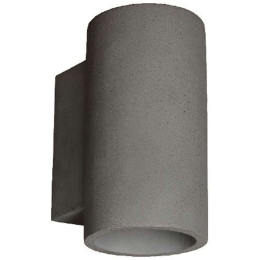 Φωτιστικό Τοίχου - Απλίκα Terra VK/02201/G/W Φ11x13,5x20cm Up/Down Led 408lm 13W 3000K Dark Grey VKLed