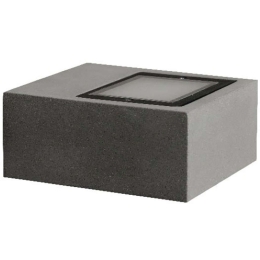 Φωτιστικό Τοίχου - Απλίκα Terra VK/02204/G/W 8,4x13x6,5cm Led 879lm 12W 3000K Dark Grey VKLed