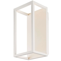 Φωτιστικό Τοίχου - Απλίκα VK/02155/WA/W/W 12,5x12,6x25cm Led 201lm 7W 3000K White VKLed