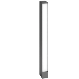 Φωτιστικό Δαπέδου VK/02231/AN/W 10x5x60cm Led 604lm 6W 3000K Anthracite VKLed