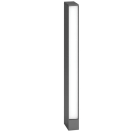 Φωτιστικό Δαπέδου VK/02232/AN/W 10x5x60cm Back Light Led 1037lm 10W 3000K Anthracite VKLed