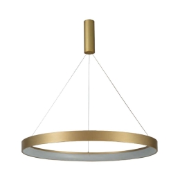 Φωτιστικό Οροφής 77-8147 Led 60cm Amaya Gold Mat Homelighting Αλουμίνιο,Ακρυλικό