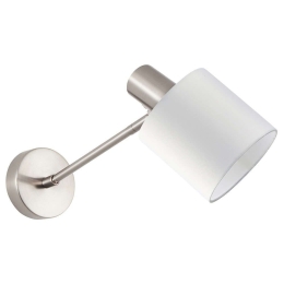 Φωτιστικό Τοίχου Adept 77-8328 14x29x24cm 1xE27 60W Nickel-White Homelighting
