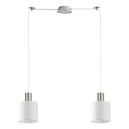 Φωτιστικό Οροφής Adept Tube 77-8417 50x15x300cm 2xE27 60W Nickel-White Homelighting