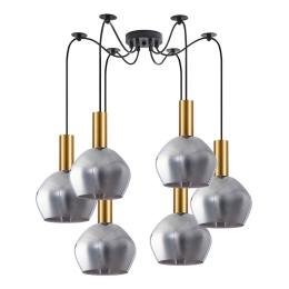 Φωτιστικό Οροφής Adept Tube 77-8582 50x50x300cm 6xE27 60W Multi Homelighting