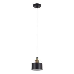 Φωτιστικό Οροφής Adept 77-8760 14x14x300cm 1xE27 60W Black-Gold Homelighting