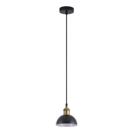 Φωτιστικό Οροφής Adept 77-8774 15x15x300cm 1xE27 60W Black-Gold Homelighting