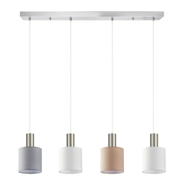 Φωτιστικό Οροφής - Ράγα Adept Flex 77-8932 85x15x300cm 4xE27 60W Multi Homelighting