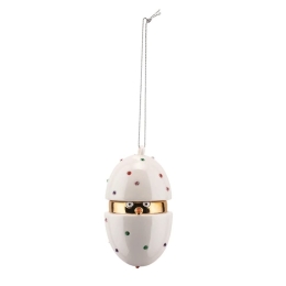 Χριστουγεννιάτικο Στολίδι Piacere Pulcino Christmas MJ16 1 9,5x5,6cm Multi Alessi