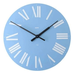 Ρολόι Τοίχου Firenze 12 AZ Φ36cm Abs Blue Alessi ABS