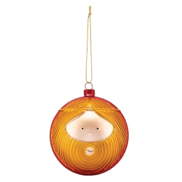 Χριστουγεννιάτικη Μπάλα Giuseppe AMJ13 3 9cm Orange-Red Alessi
