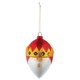 Χριστουγεννιάτικη Μπάλα Gaspare AMJ13 8 14x8,5cm Multi Alessi