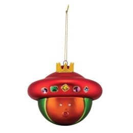 Χριστουγεννιάτικη Μπάλα Baldassarre AMJ13 10 11,5x10cm Multi Alessi