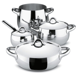 Μαγειρικά Σκεύη Mami (Σετ 7Τμχ) SG100S7 Inox Alessi Ανοξείδωτο Ατσάλι