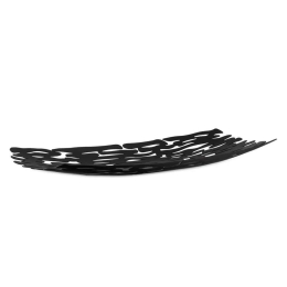 Φρουτιέρα Bark BM01 B 51,5x19,5x5cm Black Alessi Ανοξείδωτο Ατσάλι