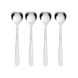 Κουταλάκι Παγωτού Big Love (Σετ 4Τμχ) AMMI01CUS4 17cm Inox Alessi Ανοξείδωτο Ατσάλι