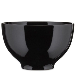 Μπωλ Φαγητού Tonale DC03/3 B Φ18x11cm Κεραμικό Black Alessi Κεραμικό