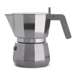 Καφετιέρα Espresso Moka DC06/3 150ml/3cups Grey Alessi Αλουμίνιο