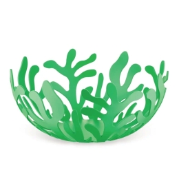 Φρουτιέρα Mediterraneo ESI01/21GR Φ21x9,5cm Μεταλλική Green Alessi Μέταλλο