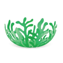 Φρουτιέρα Mediterraneo ESI01/29GR Φ29x10,8cm Μεταλλική Green Alessi Μέταλλο