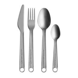Μαχαιροπίρουνα Virgil Abloh (Σετ 4Τμχ) VA02S4 Inox Alessi 4 τμχ Ανοξείδωτο Ατσάλι