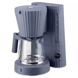 Καφετιέρα Plissé MDL14 G 1500ml Grey Alessi Ρητίνη