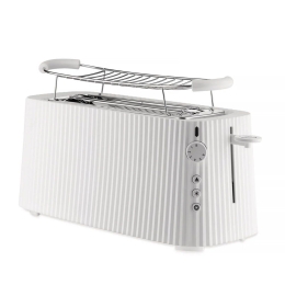 Φρυγανιέρα Plissé MDL15 W 46,5x18,5x25cm 1700W White Alessi Πολυρεσίνη