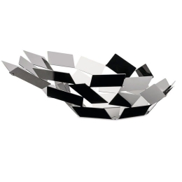 Φρουτιέρα La Stanza Scirocco MT03 41,6x37,5x15 Αν. Ατσάλι Inox με Δώρο 2 Δαχτυλίδια Πετσέτας Alessi Ανοξείδωτο Ατσάλι
