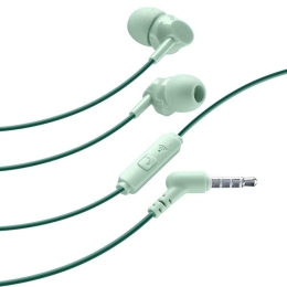Ακουστικά Handsfree Style Color AUINEARSMARTG Green Cellular Line