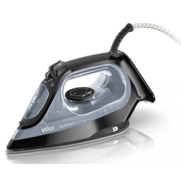 Σίδερο Ατμού TexStyle 3 SI3055BK 2400W Silver-Black Braun